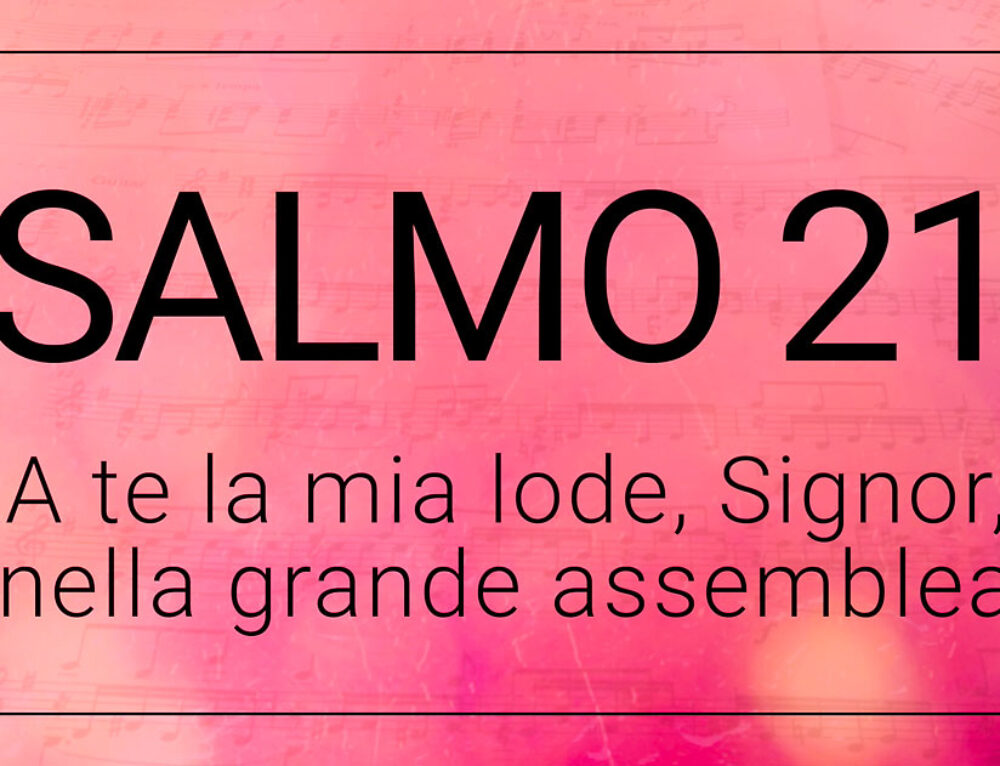Salmo 97 Il Signore ha rivelato ai popoli la sua giustizia Shout